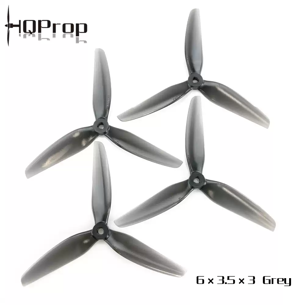 6 pares de hélices HQProp 6X3. - Rc Helicopter Blade avaliação e preço