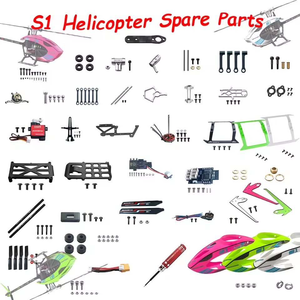 Goosky s1 acessórios de helicó - Rc Helicopter Bag avaliação e preço