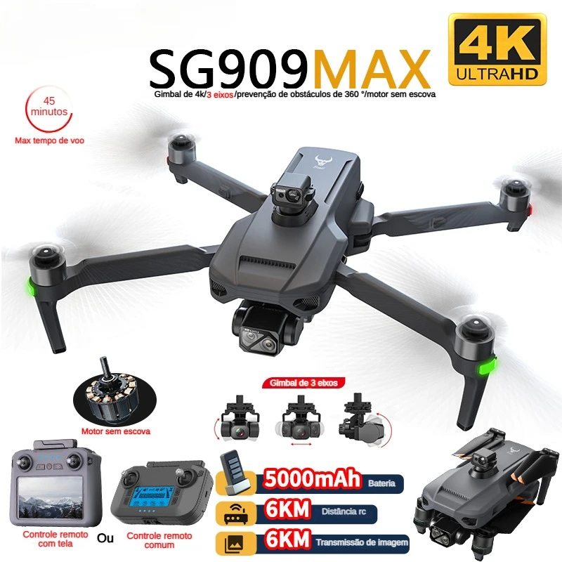 Zll sg909 sg909max drone profi - Rc Helicopter Case avaliação e preço